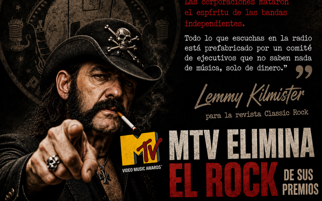 MTV elimina el Rock de sus premios. Tranquilos: en Hörns Üp todavía sabemos que existe