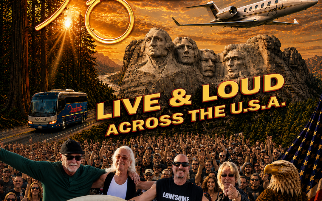 Foghat estrena el vídeo de «My Babe», primer single de ‘Live & Loud Across the U.S.A.’