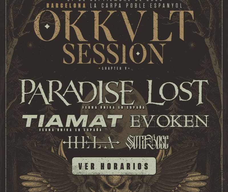 Okkult Session 2026 anuncia sus horarios para el 27 de septiembre