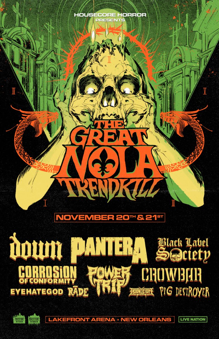 The Great Nola Trendkill reunirá a Pantera, Down y más bandas en Nueva Orleans