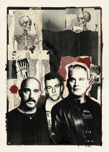 Los integrantes de Alkaline Trio.