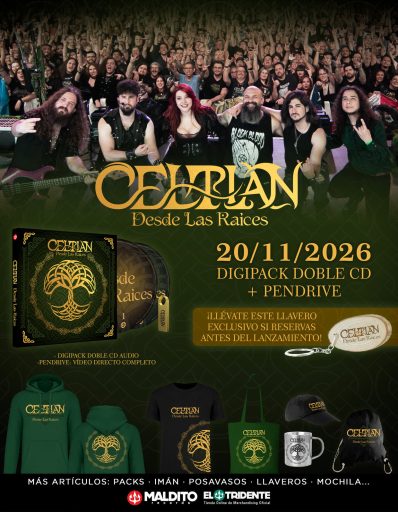 CELTIAN estrena «El Solsticio De Dríade», segundo adelanto de su primer álbum en directo