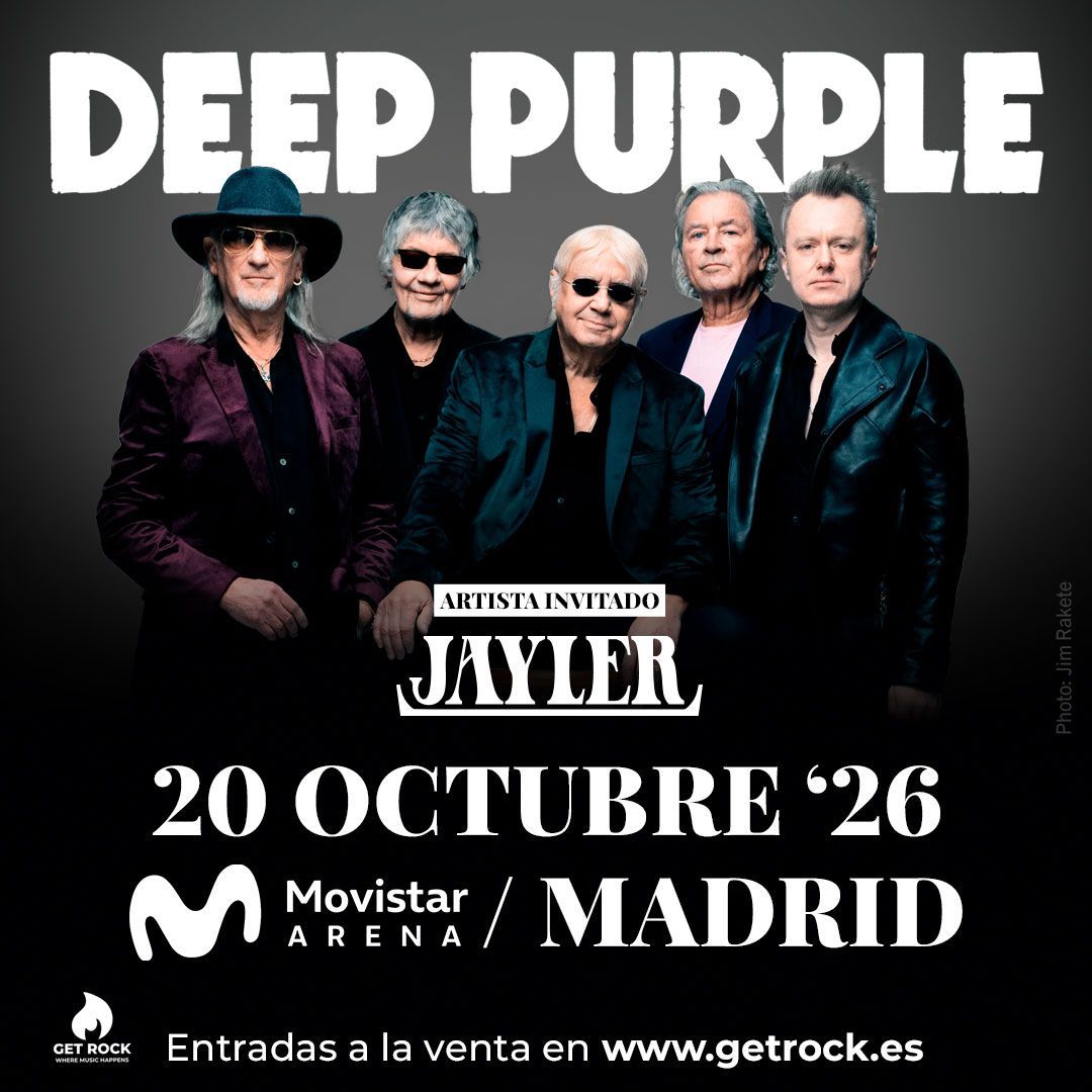 Cartel de DEEP PURPLE