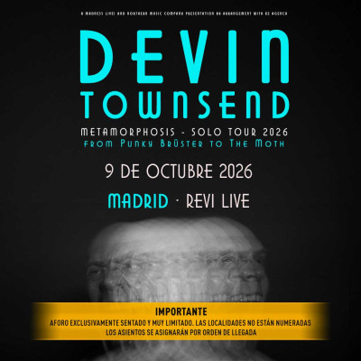 Cartel de DEVIN TOWNSEND