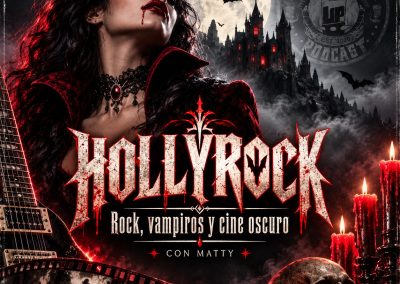 Portada HÖRNS ÜP 581 - HollyRock 14 - Rock, vampiros y cine oscuro