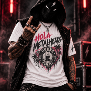 HOLA METALHEADS · WHITE EDITION — HÖRNS ÜP