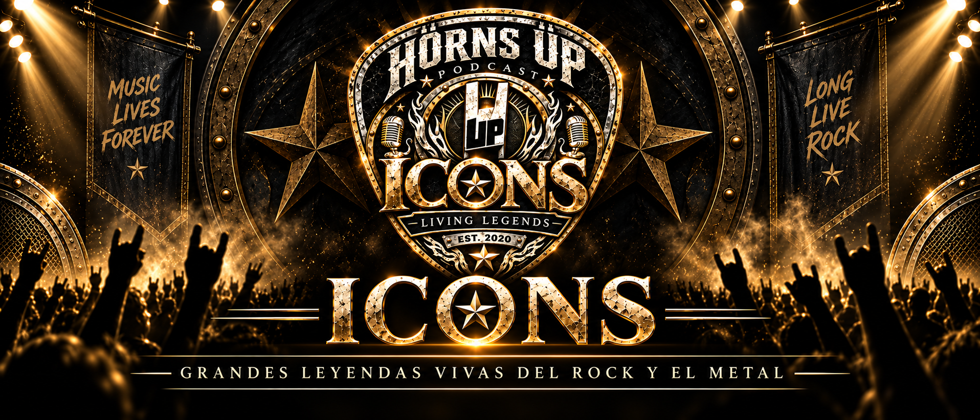 Hörns Üp ICONS - Grandes leyendas vivas del rock y el metal
