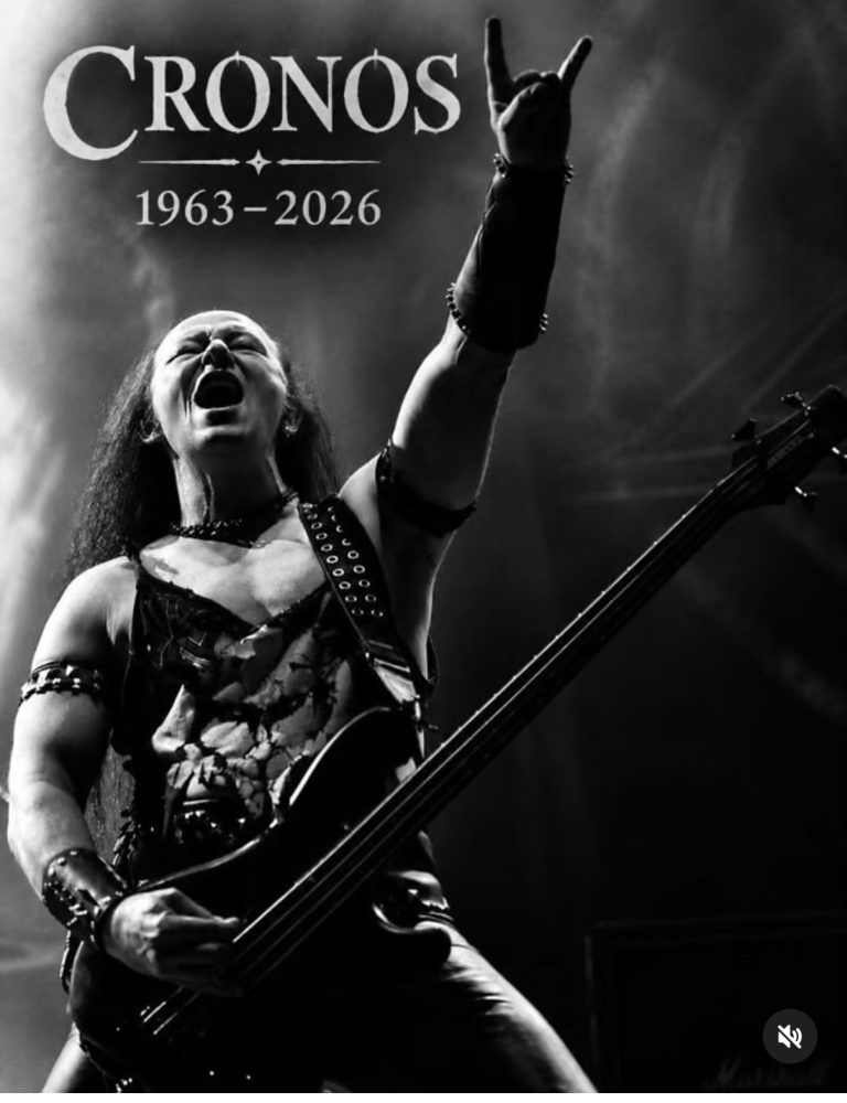 Muere Cronos, fundador y bajista de Venom, a los 63 años