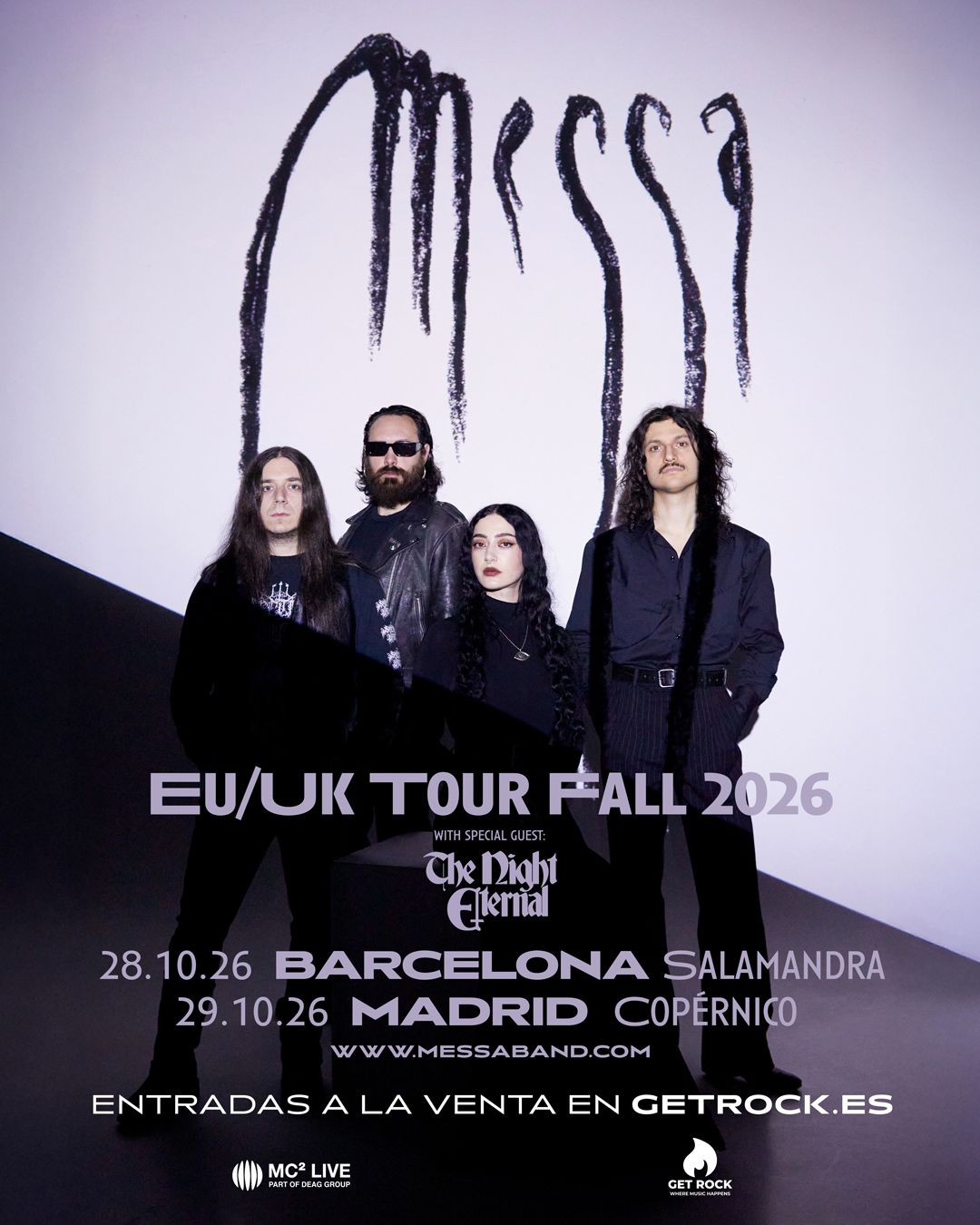 Cartel de MESSA