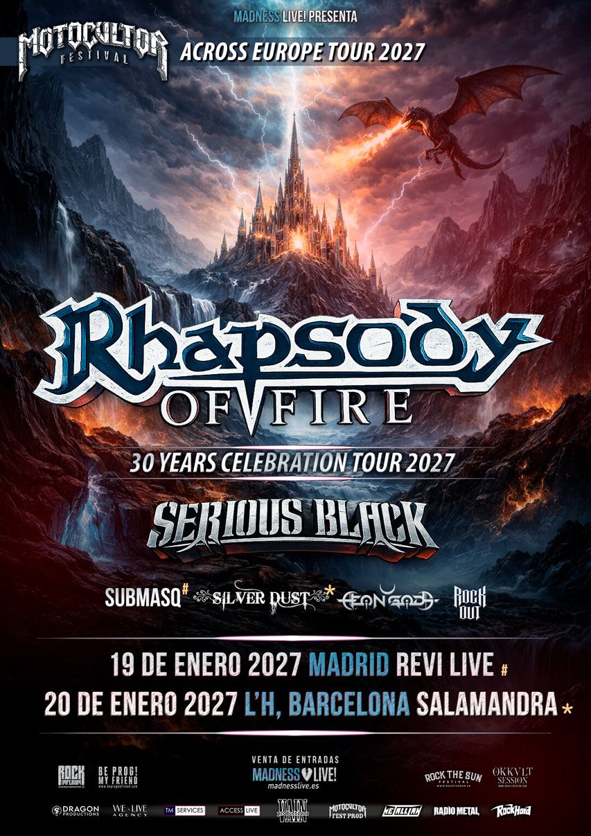 Cartel de RHAPSODY OF FIRE