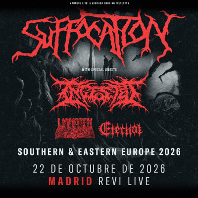 Cartel de SUFFOCATION