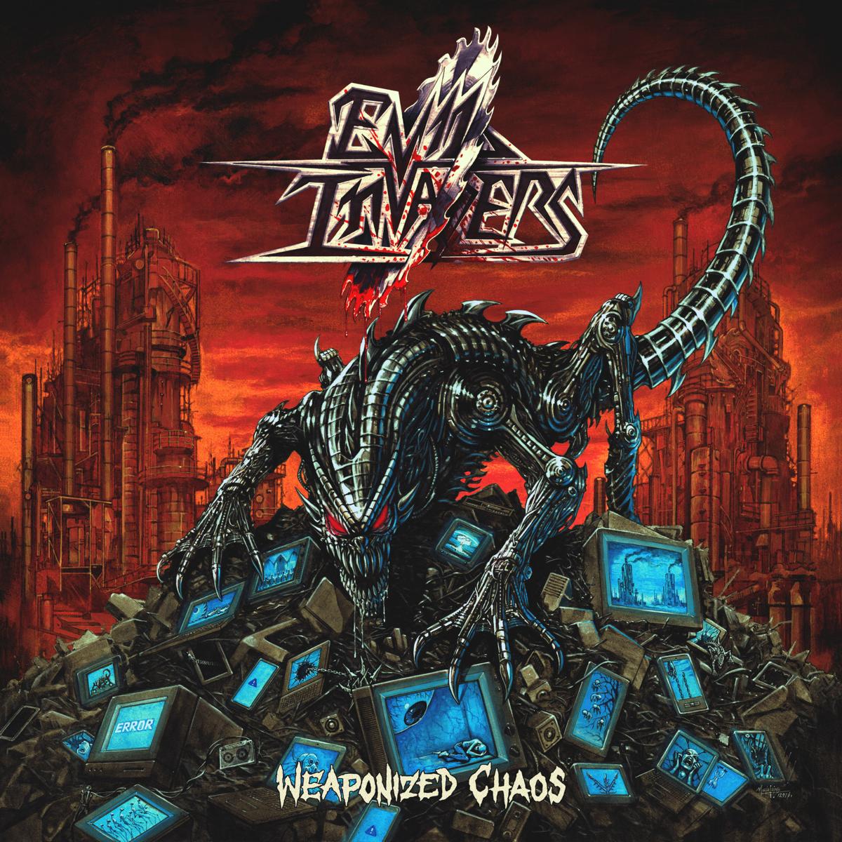 EVIL INVADERS anuncian el álbum «Weaponized Chaos» y una gira europea para 2027