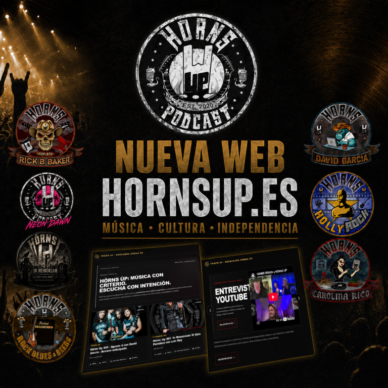 HÖRNS ÜP ESTRENA NUEVA WEB: TODO NUESTRO UNIVERSO EN UN SOLO LUGAR
