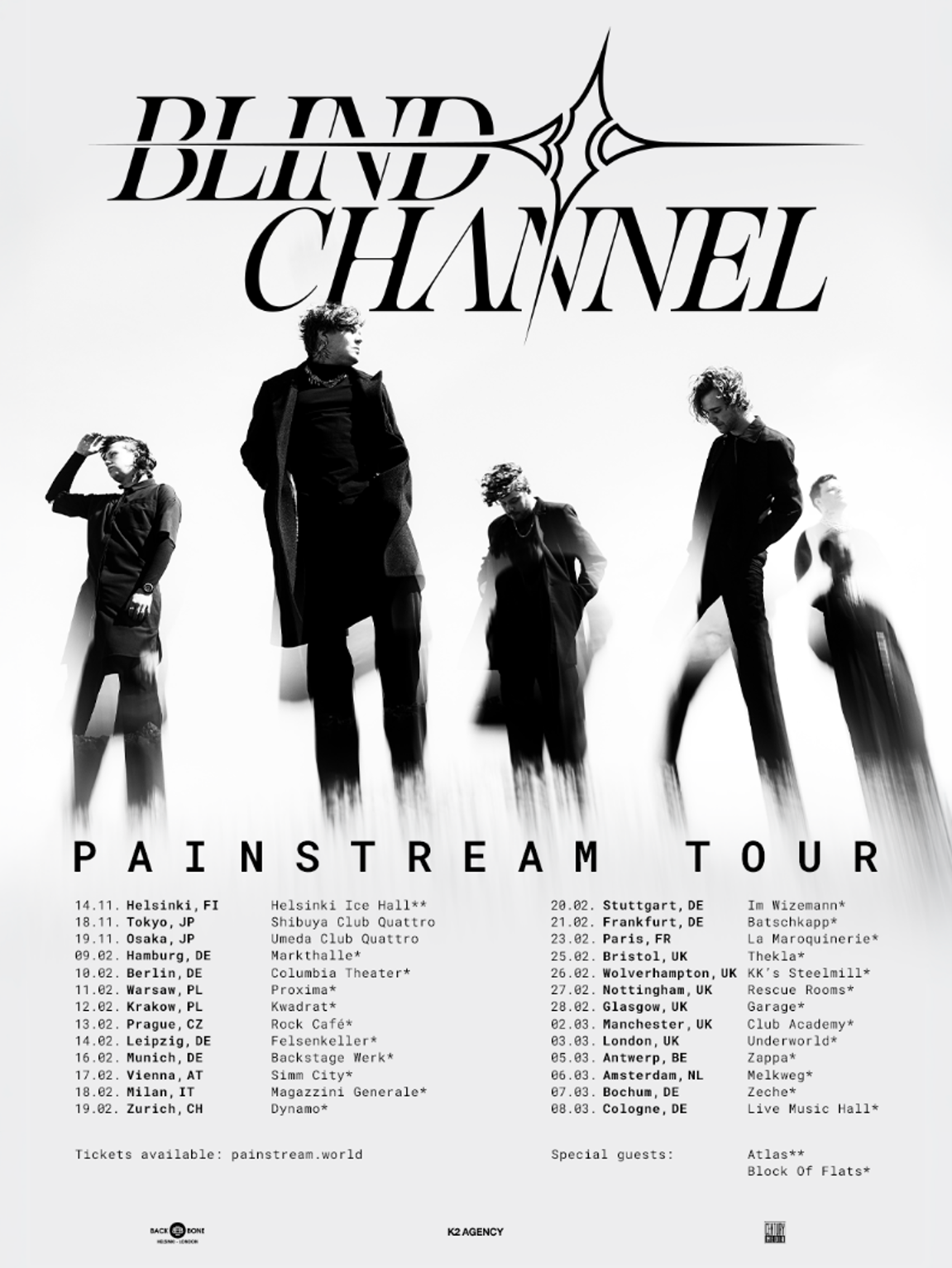 BLIND CHANNEL presenta “Into The Void” junto a Aaron Pauley antes de lanzar “Painstream”