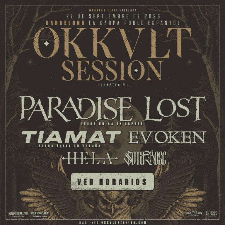 Okkult Session 2026 anuncia sus horarios para el 27 de septiembre