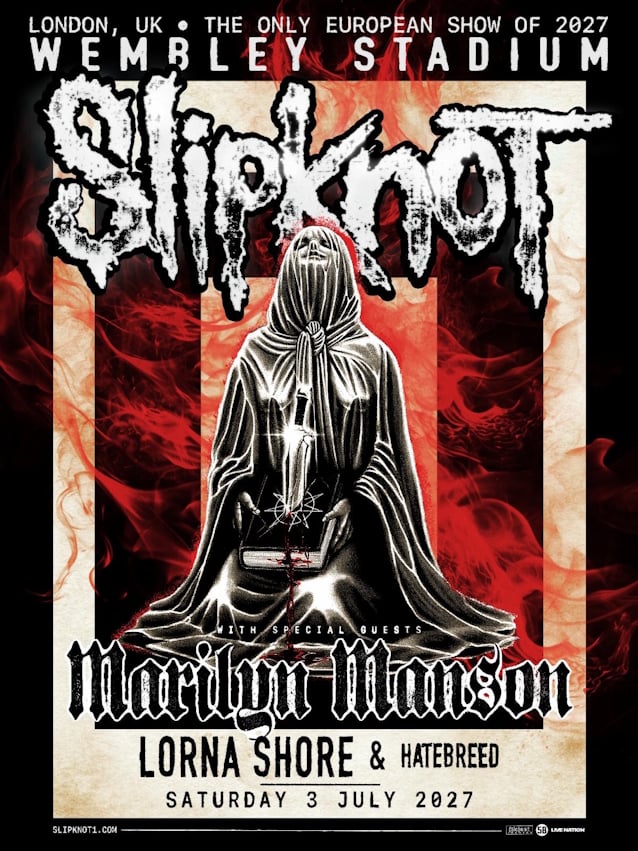 SLIPKNOT anuncia la gira mundial «(sic)est Stadium Tour» para el verano de 2027